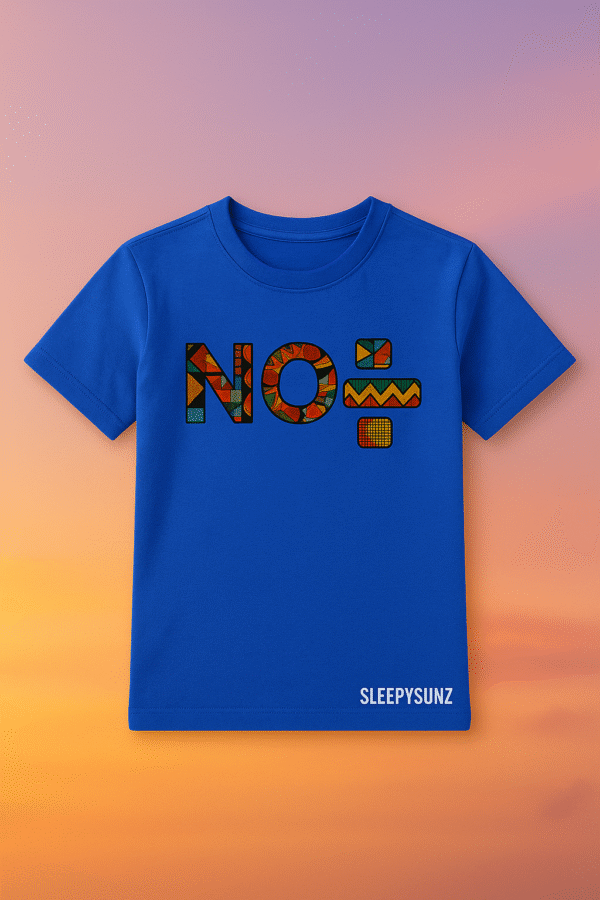 💙SleepySunz No Division Tee – Royal Blue (Adults) - Image 2