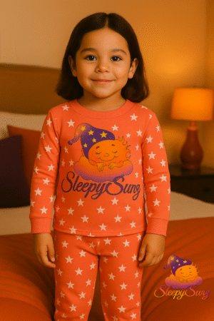 SleepySunz Children Pajamas – Coral