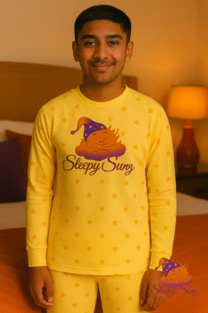 SleepySunz Youth Pajamas – Golden