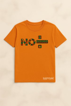 🧡 Unity Collection Tee – Orange “No Division” (Adults)