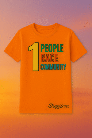 🧡 SleepySunz Unity Tee – Orange (Adults)