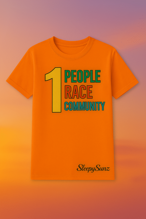 🧡 SleepySunz Unity Tee – Orange (Adults)