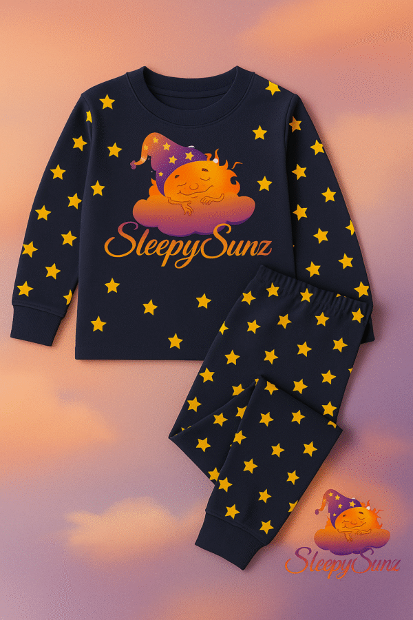 SleepySunz Pajama Set – Blue Dream (Adults) - Image 2