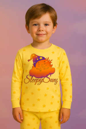 SleepySunz Youth Pajamas – Golden