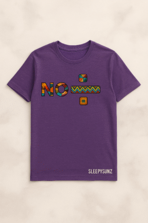 💜 SleepySunz No Division Tee – Purple (Adults)