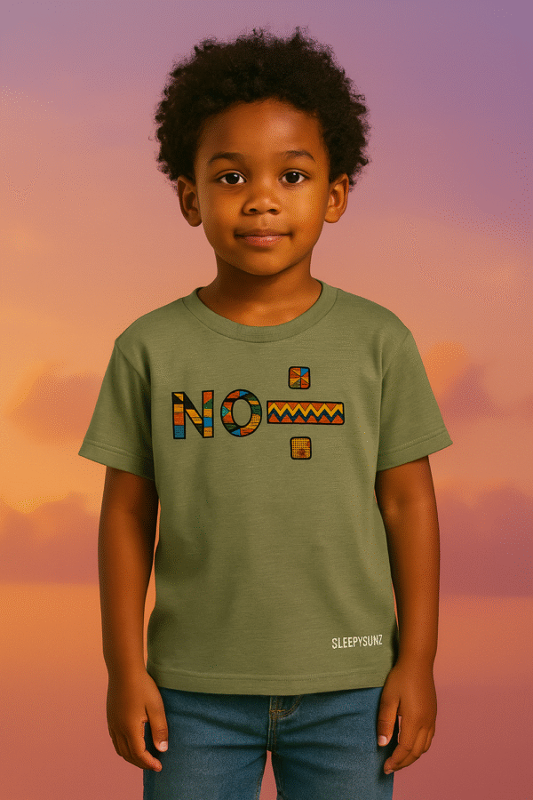 💚 SleepySunz No Division Tee – Sage (Youth) - Image 2